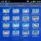 Download Blue Theme (GO Launcher EX) Cell Phone Software